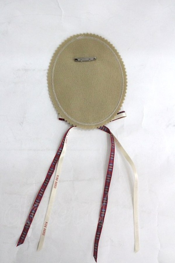 画像2: PINK HOUSE / ウィンターフォレストトリート刺繍ワッペン  ブラウン I-26-03-30-086-LO-ZA-SA-ZI (2)