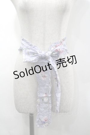 画像: PINK HOUSE / スイートピーサッシュベルト  ラベンダー I-26-03-30-087-LO-ZA-SA-ZI