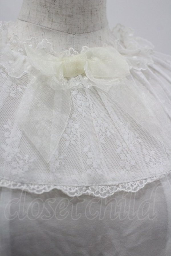 画像3: Angel's Heart / レース袖ブラウス  アイボリー I-26-03-30-013-EL-BL-SA-ZI (3)