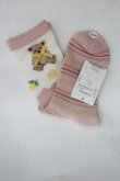 画像2: PINK HOUSE / ハニーレモンテディソックス  ピンク I-26-03-30-098-LO-ZA-SA-ZI (2)