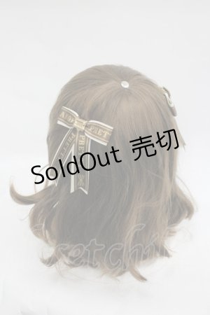 画像: Angelic Pretty / Chocolaterie PetitリボンクリップSet  アイボリーＸブラウン I-26-03-30-108-AP-AC-SA-ZI