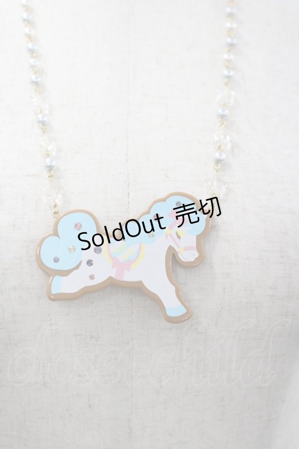 画像1: Angelic Pretty / Decoration Ponyネックレス  ブラウンＸピンク I-26-03-30-109-AP-AC-SA-ZI (1)