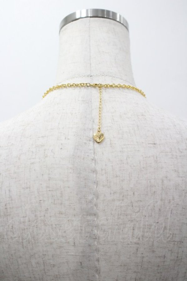 画像3: Angelic Pretty / Decoration Heartネックレス  クリア I-26-03-30-111-AP-AC-SA-ZI (3)