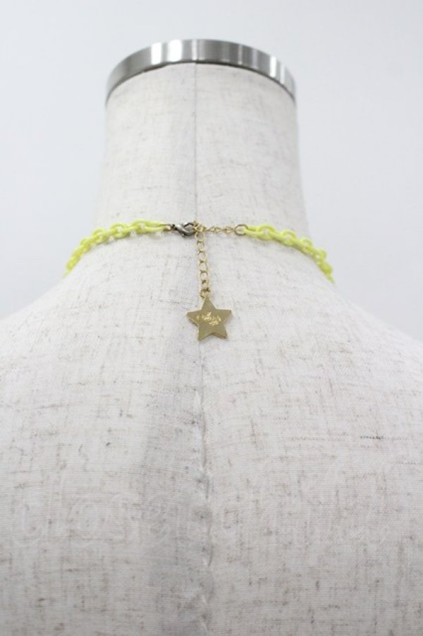 画像3: Angelic Pretty / はにかみベアーDropネックレス  イエロー I-26-03-30-114-AP-AC-SA-ZI (3)