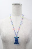 画像2: Angelic Pretty / リリカルバニーDropsネックレス  青 I-26-03-30-115-AP-AC-SA-ZI (2)