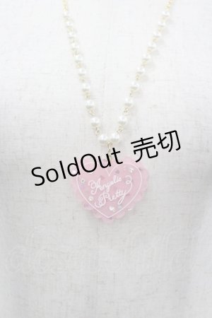 画像: Angelic Pretty / トッピングハートネックレス  ピンク I-26-03-30-119-AP-AC-SA-ZI