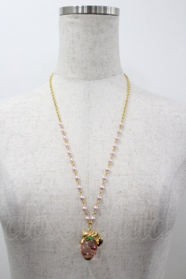 画像2: Angelic Pretty / Crystal Berryネックレス  ピンク I-26-03-30-120-AP-AC-SA-ZI (2)