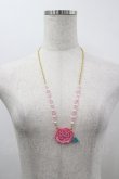 画像2: Angelic Pretty / Roseネックレス  ピンク I-26-03-30-121-AP-AC-SA-ZI (2)
