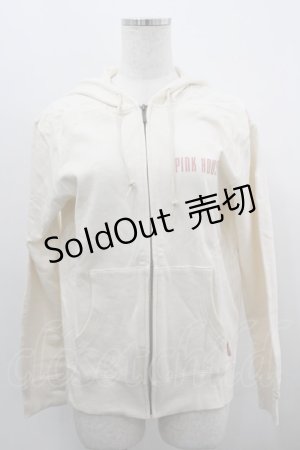 画像: PINK HOUSE / チューリップうさぎプリントパーカー  アイボリー I-26-03-30-020-LO-TO-SA-ZI