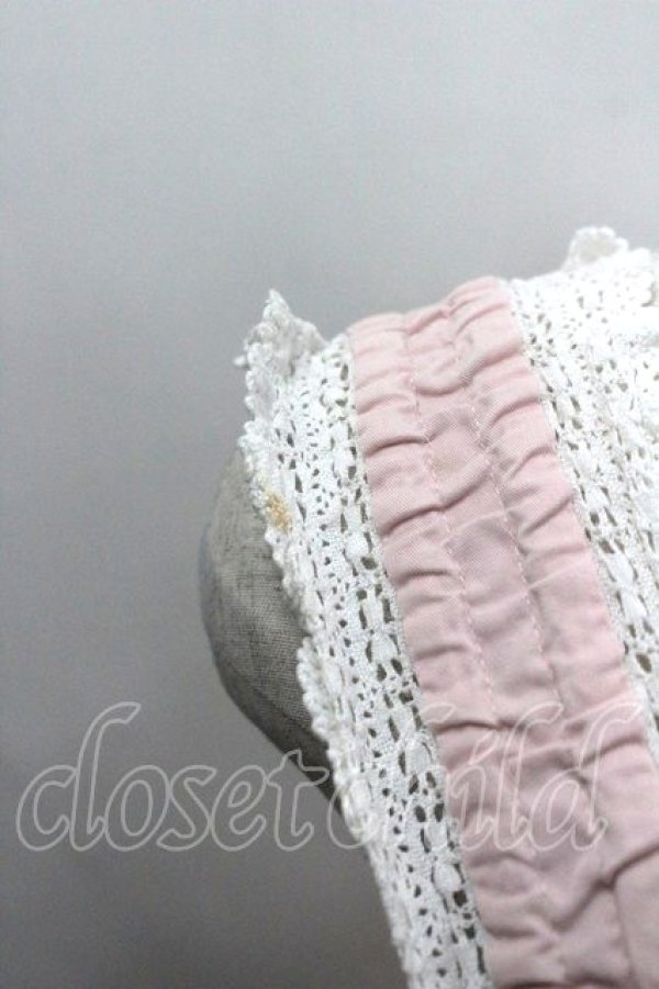 画像8: BABY,THE STARS SHINE BRIGHT / ベビードールジャンパースカート  ピンクＸ白 I-26-03-30-027-BA-OP-SA-ZI (8)