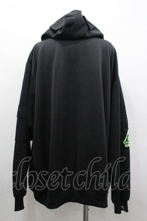 画像2: ACDC RAG / 渦雷ジャケット  黒×ネオングリーン I-26-04-01-039-PU-TO-TE-ZI (2)