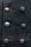 画像4: ALGONQUINS / 蝶刺繍デニムビスチェ F  I-26-04-01-040-AL-TO-TE-ZI (4)