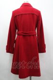 画像2: Emily Temple cute / ウエストマークコート  赤 I-26-04-01-043-ET-CO-TE-ZI (2)