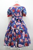 画像2: Angelic Pretty / Fresh Strawberry Dinerワンピース  青 I-26-04-01-045-AP-OP-SA-ZI (2)