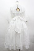 画像2: ALICE and the PIRATES / 薔薇の淑女ワンピース  白 I-26-04-01-050-PA-OP-SA-ZI (2)