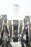 画像3: ALICE and the PIRATES / St.Lily Wolf〜狼騎士と百合の誓い〜柄ワンピース  グリーン I-26-04-01-051-PA-OP-SA-ZI (3)