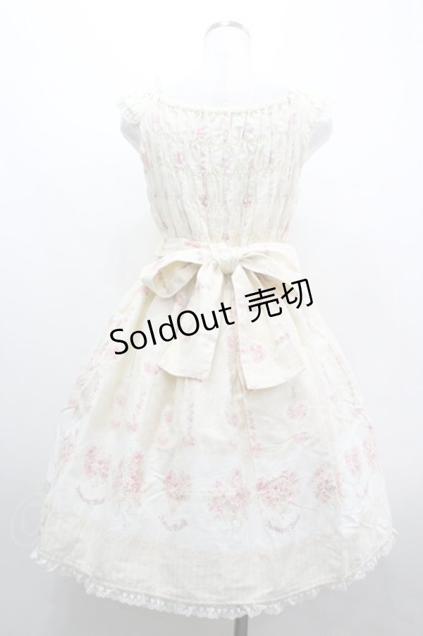 画像2: Innocent World / ハートローズシャーリングジャンパースカート M ベージュ I-26-04-01-058-IW-OP-TE-ZI (2)