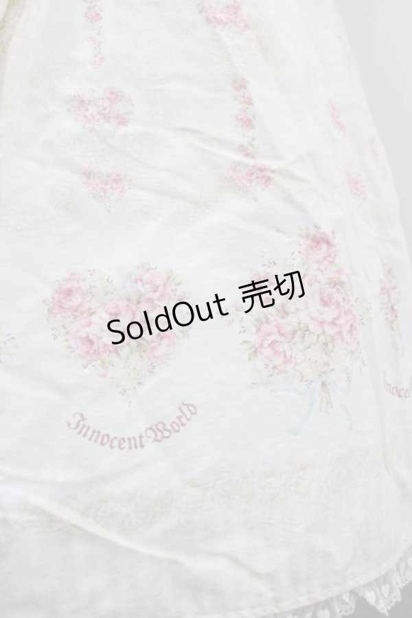 画像3: Innocent World / ハートローズシャーリングジャンパースカート M ベージュ I-26-04-01-058-IW-OP-TE-ZI (3)