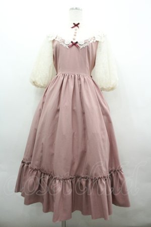 画像: Innocent World / つる薔薇レースアニバーサリーワンピース M ピンク×生成り I-26-04-01-059-IW-OP-TE-ZI