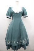 画像3: Amavel / ネモフィラとスズランのケープワンピース  グリーン I-26-04-01-067-CA-OP-SA-ZI (3)