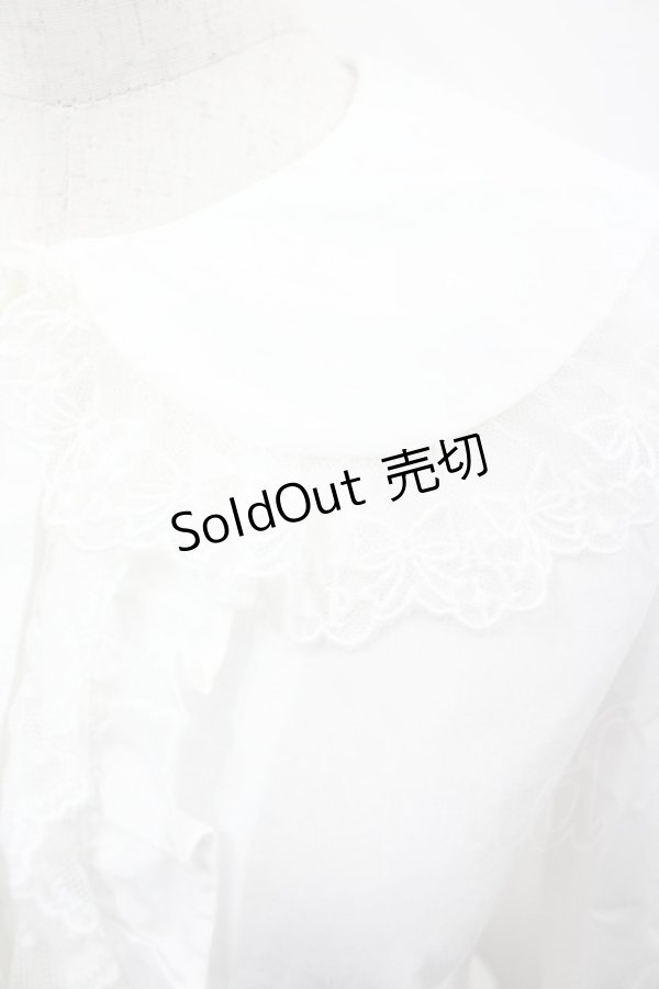 画像3: Angelic Pretty / リボンレースブラウス  白 I-26-04-01-007-AP-BL-TE-ZI (3)