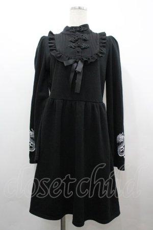 画像: Jamie エーエヌケー / チャイナOP  黒 I-26-04-01-070-LO-OP-TE-ZI