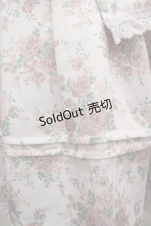 画像3: Chalmiere / クラシカルローズ柄ワンピース  ピンク I-26-04-01-085-0-OP-SA-ZI (3)