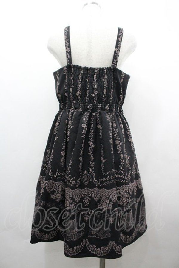 画像2: axes femme POETIQUE / オーケストラジャンドレ  黒 I-26-04-01-088-AX-OP-SA-ZI (2)