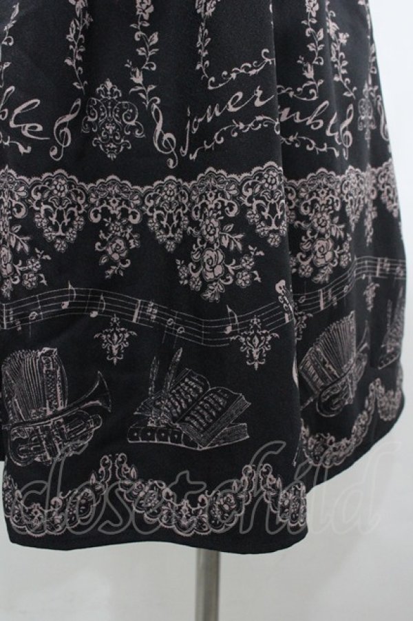 画像3: axes femme POETIQUE / オーケストラジャンドレ  黒 I-26-04-01-088-AX-OP-SA-ZI (3)