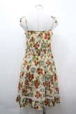 画像2: axes femme / フルーツ柄キャミワンピース  アイボリー I-26-04-01-091-AX-OP-SA-ZI (2)