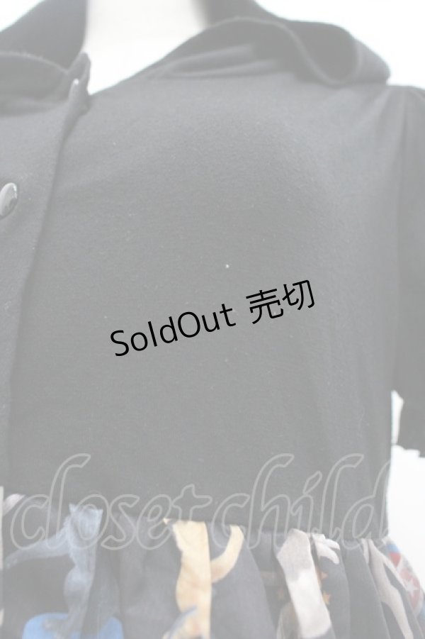 画像3: PUTUMAYO / 黒猫Circusワンピ  黒 I-26-04-01-101-PT-OP-SA-ZI (3)