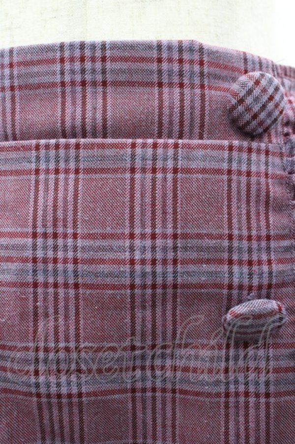 画像3: axes femme POETIQUE / フリルラップ風ミニスカート  パープル I-26-04-01-110-AX-SK-SA-ZI (3)