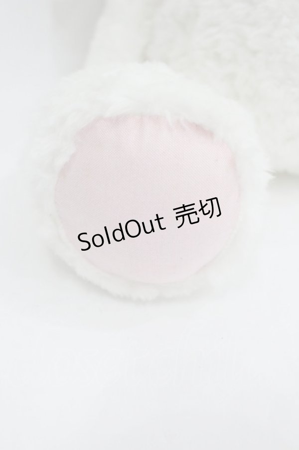 画像4: BABY,THE STARS SHINE BRIGHT / うさくみゃリュック  白Ｘピンク I-26-04-01-126-BA-BG-SA-ZI (4)