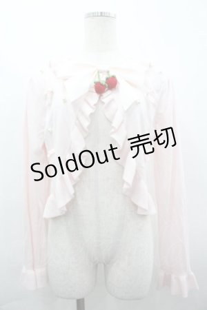 画像: Alice Mashiro / TT*MAAリボンニット ボレロ L ピンク I-26-04-01-014-PU-TO-TE-ZI