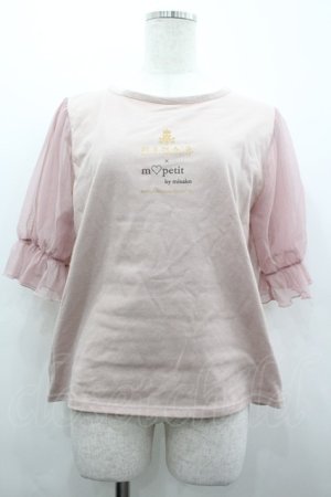 画像: m petit by misako / NINA’Sコラボプルオーバー  ピンク I-26-04-01-021-LO-TO-SA-ZI