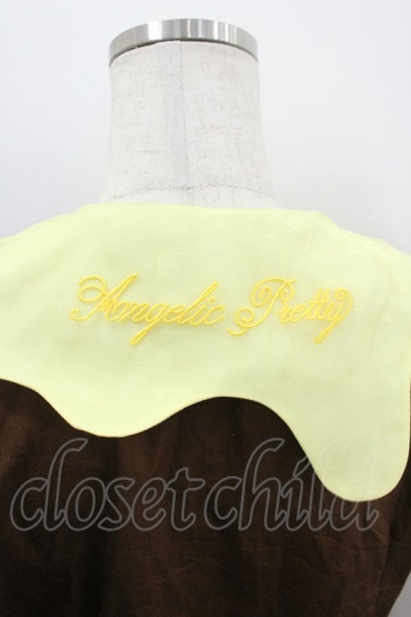 画像3: Angelic Pretty / Honey Bear's Cafeブラウス  ブラウンＸイエロー I-26-04-01-003-AP-BL-SA-ZI (3)