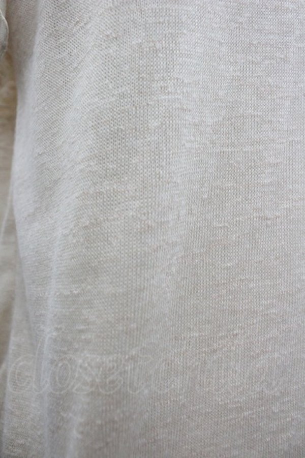 画像3: axes femme / カーデ重ね風トップス  アイボリーＸ白 I-26-04-01-030-AX-TO-SA-ZI (3)