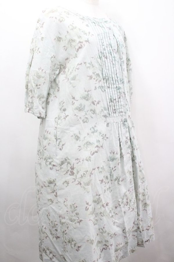 画像3: Ph Blue / フラワーチュニックワンピース  サックス I-26-04-03-034-LO-OP-SA-ZI (3)