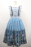 画像1: axes femme POETIQUE / ふしぎの国のアリス/ワンピース M ブルー I-26-04-03-044-AX-OP-SA-ZI (1)
