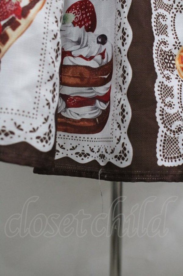 画像5: Chalmiere / ベイクドベリーロング丈ジャンパースカート M ブラウン I-26-04-03-045-0-OP-SA-ZI (5)