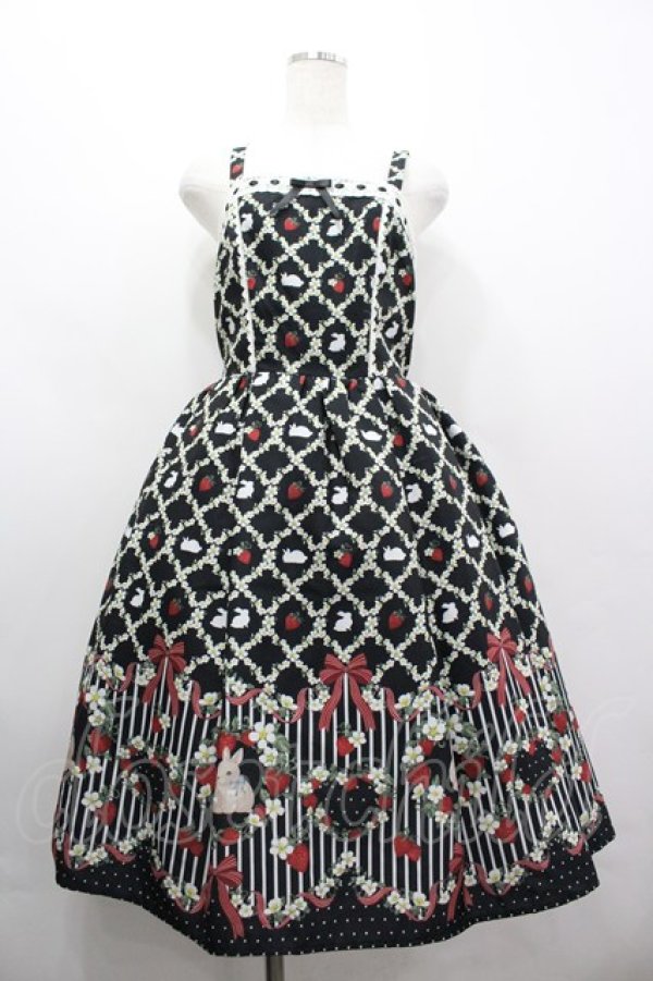 画像1: axes femme kawaii / ベリーフィールズジャンスカ M ブラック I-26-04-03-051-AX-OP-SA-ZI (1)