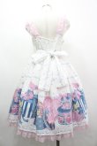 画像2: Angelic Pretty / Lovely Toyboxジャンパースカート  白 I-26-04-03-052-AP-OP-TE-ZI (2)