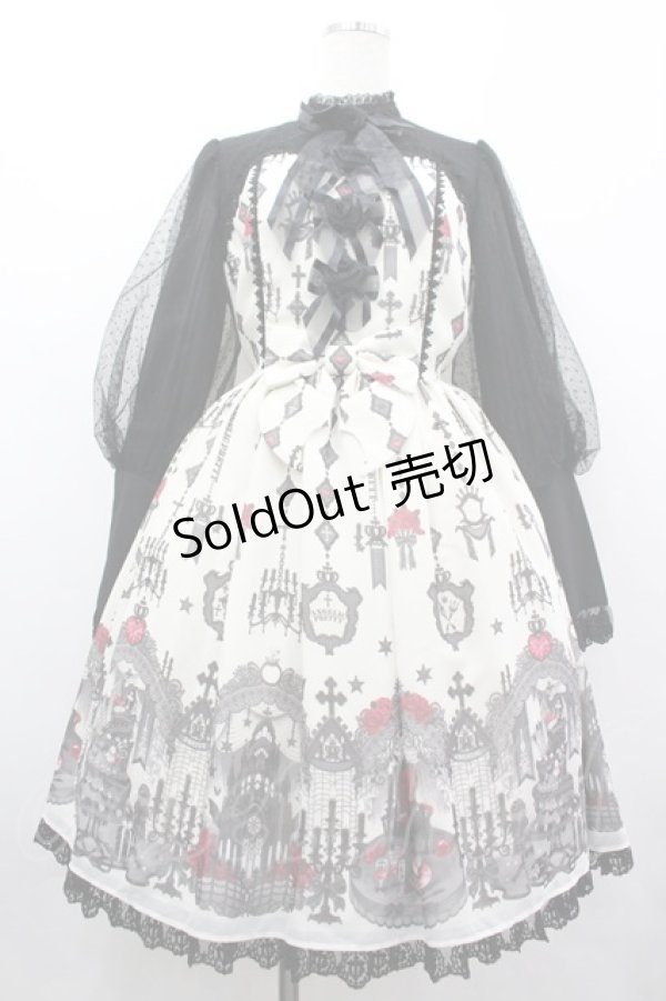 画像1: Angelic Pretty / Ghost Night Brideワンピース  アイボリー I-26-04-03-053-AP-OP-TE-ZI (1)