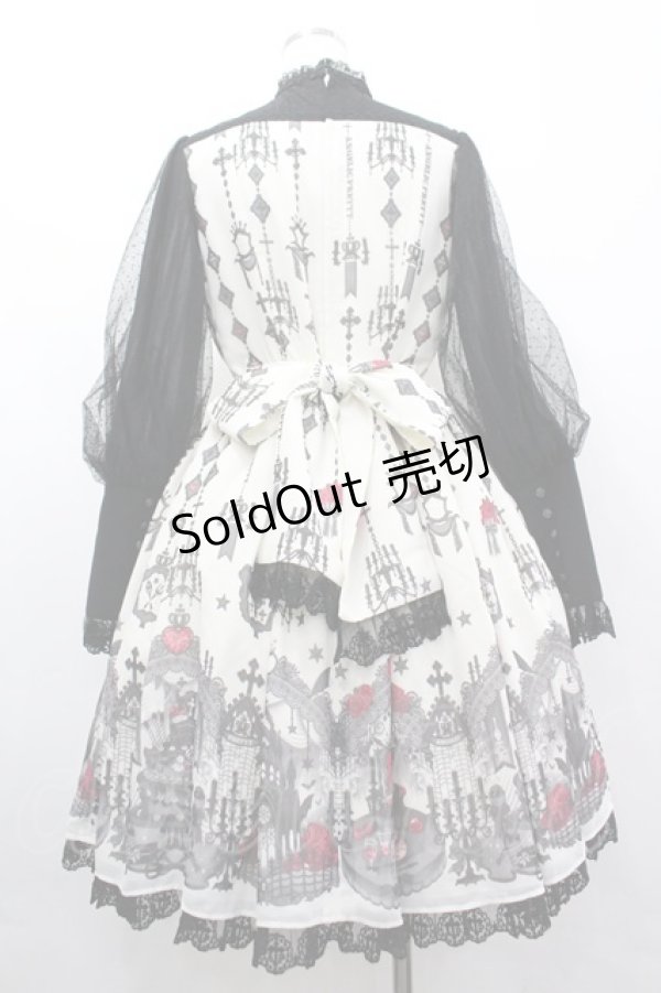 画像2: Angelic Pretty / Ghost Night Brideワンピース  アイボリー I-26-04-03-053-AP-OP-TE-ZI (2)