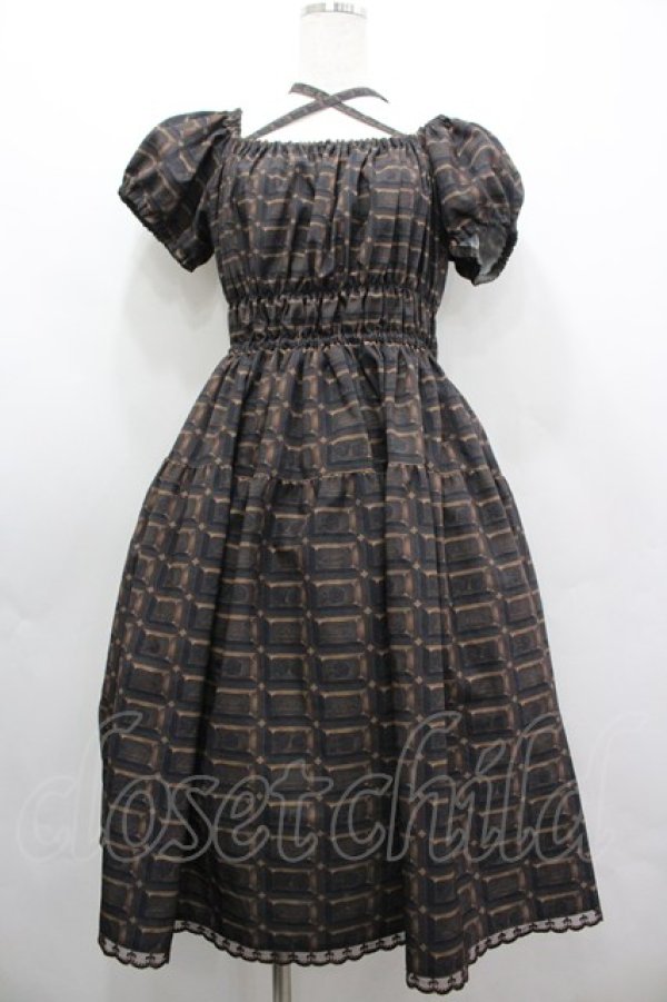 画像1: Enchantlic Enchantilly / アンシャンテリーチョコレートワンピース  ミルクチョコレート I-26-04-03-056-LO-OP-TE-ZI (1)