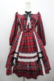 画像1: axes femme kawaii / タータンチェックワンピース M レッド I-26-04-03-058-AX-OP-SA-ZI (1)