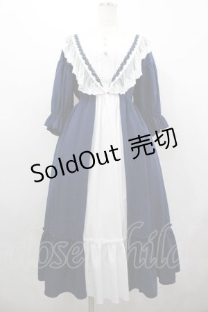 画像: axes femme kawaii / マリアンヌワンピース M ブルー I-26-04-03-061-AX-OP-SA-ZI