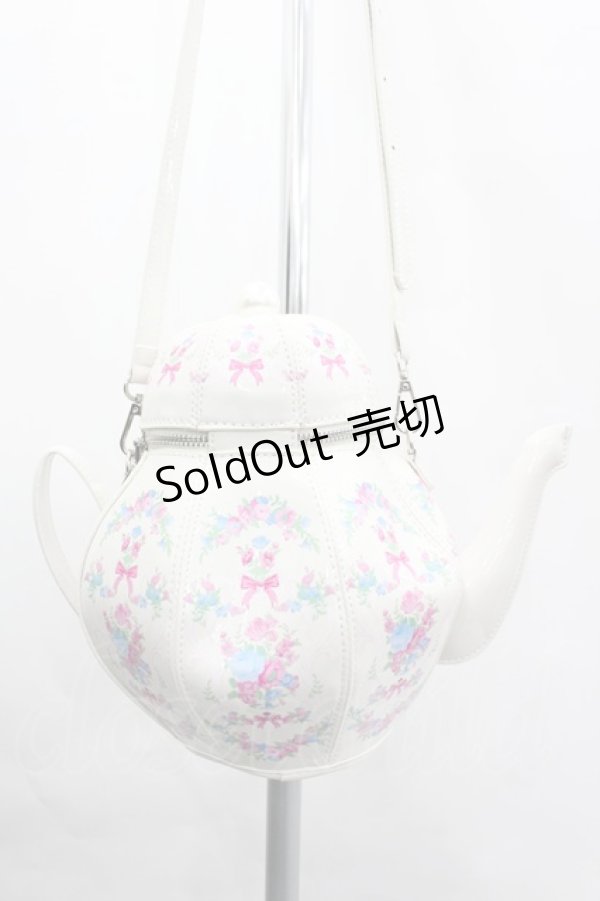 画像2: LOLITA / ティーポットショルダーバッグ  白 I-26-04-03-085-LO-BG-TE-ZI (2)