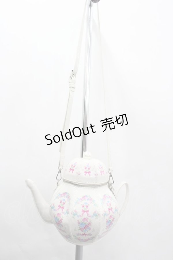 画像3: LOLITA / ティーポットショルダーバッグ  白 I-26-04-03-085-LO-BG-TE-ZI (3)
