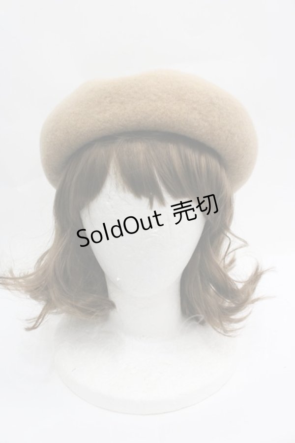 画像2: LOLITAその他(お買取対象外) / ベレー  ブラウン I-26-04-03-091-LO-AC-SA-ZI (2)